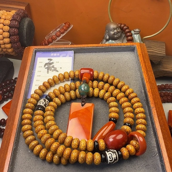 星月菩提吊坠脖挂