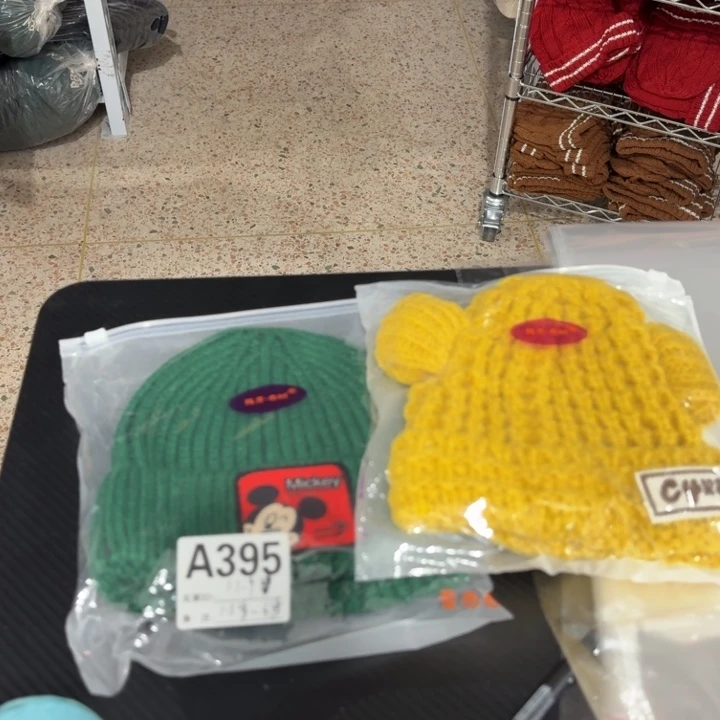 纯棉2个儿童帽395