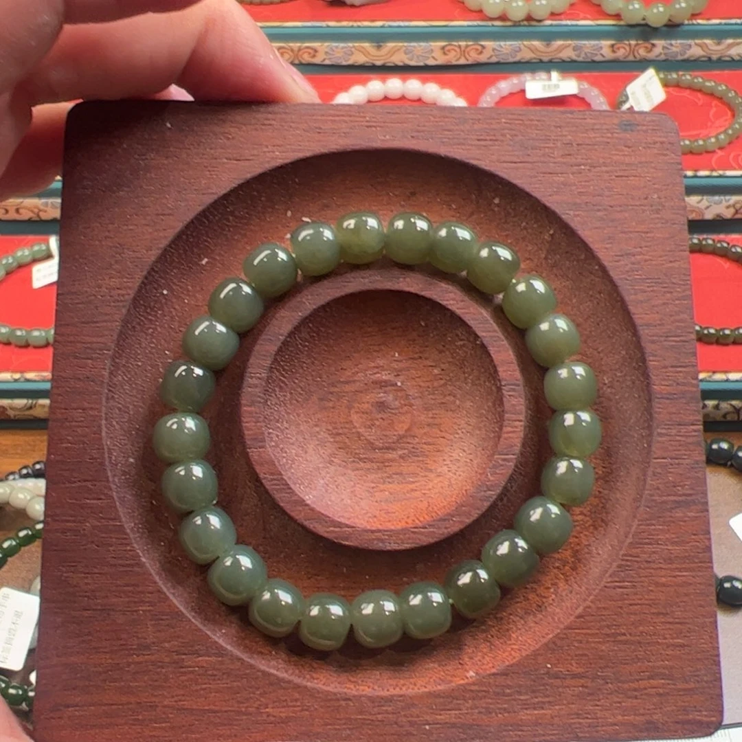 和田玉未镶嵌吊坠(不含链)