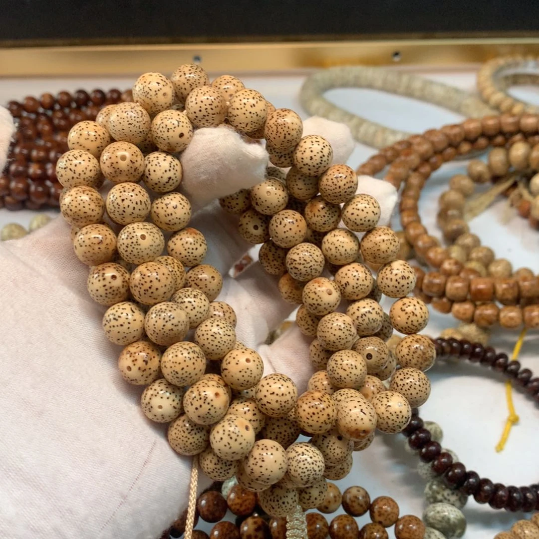 吊坠星月菩提人**梦11正圆珠