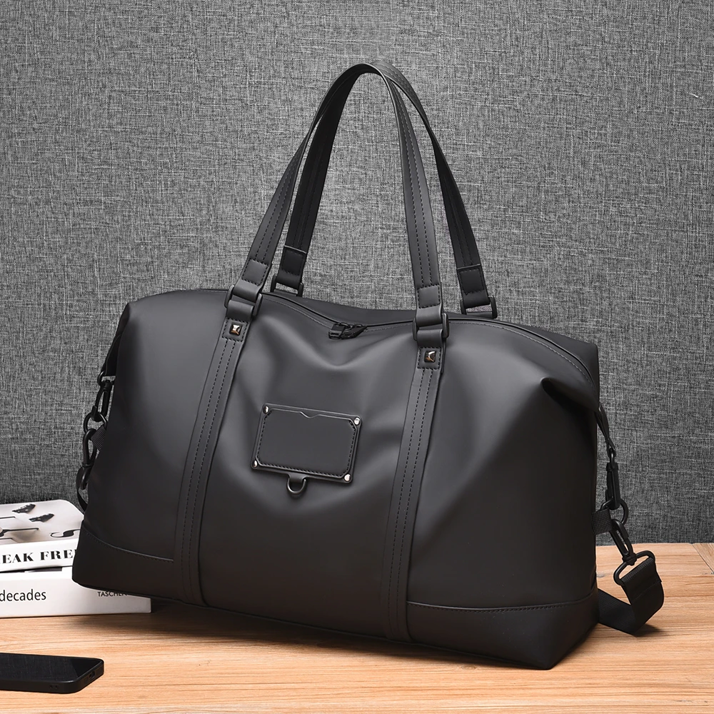 潮牌防水手提旅行包男运动健身包大容量出差斜跨行李包袋干湿分离