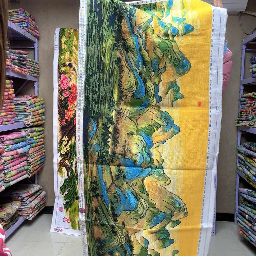 晨***曦棉十字绣千里5816