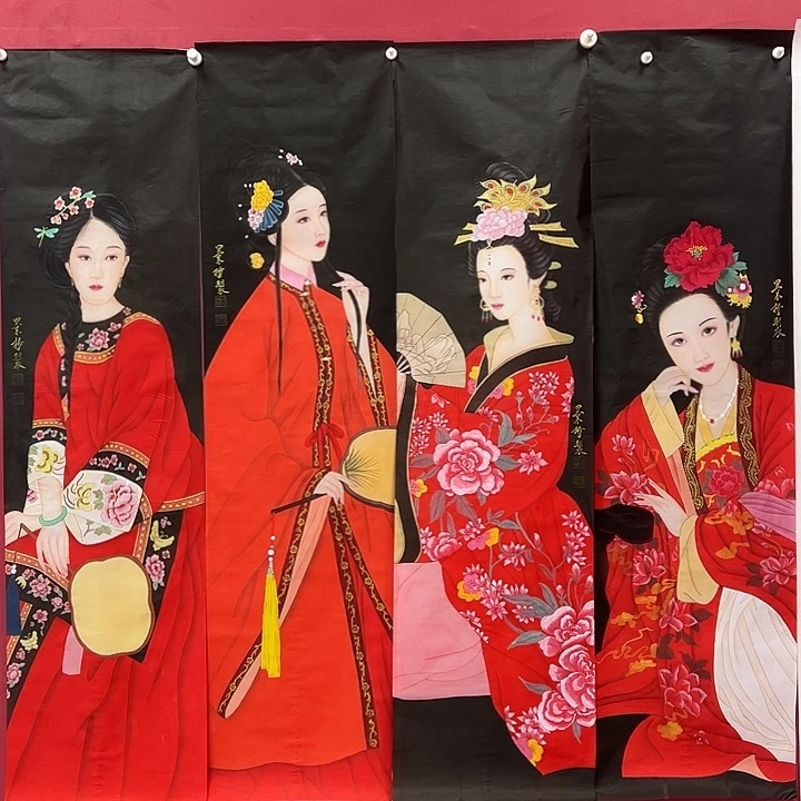 竖款晚上好呀，山水作品喜欢看看……