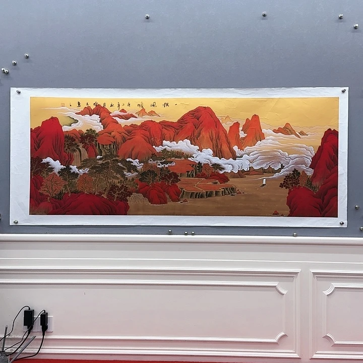 国画书法作品多次参加