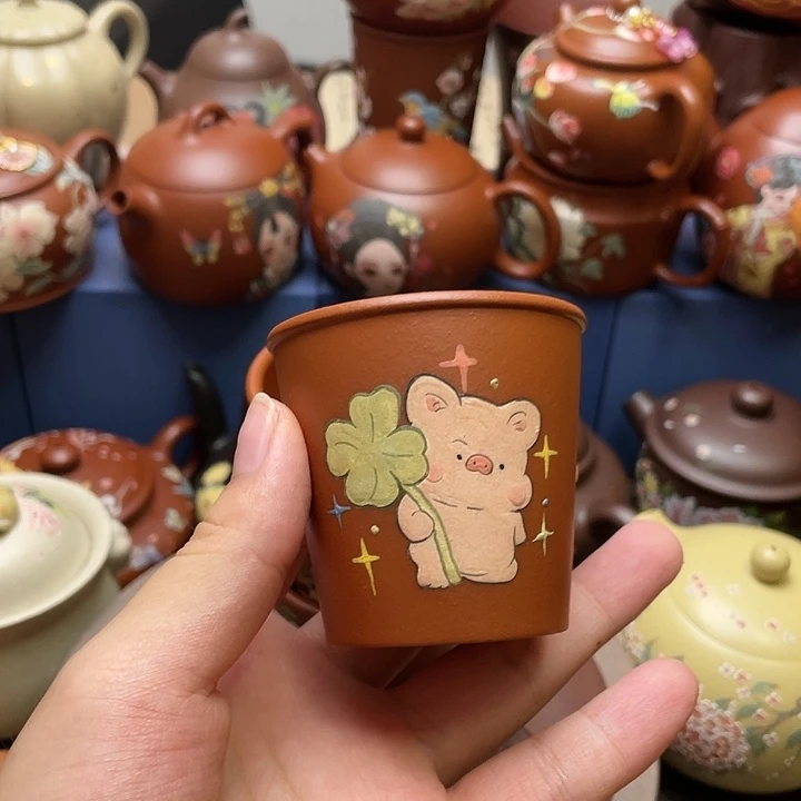 茶杯紫砂紫砂主人杯80cc