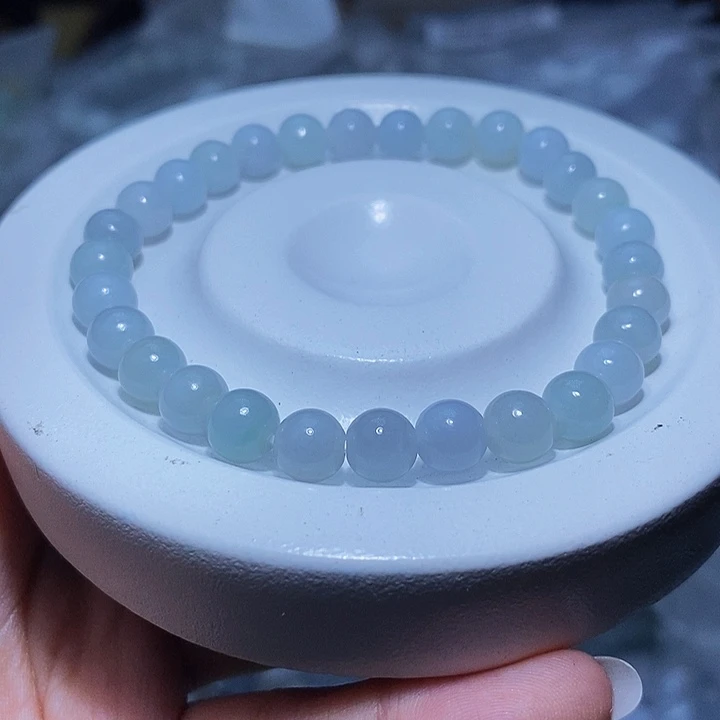 未镶嵌手串翡翠天然缅甸A货翡翠7.2