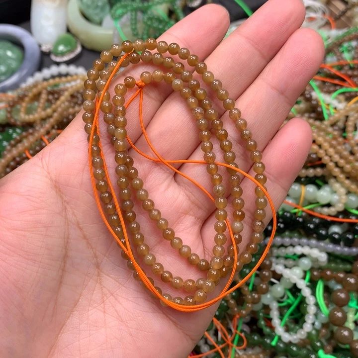 和田玉未镶嵌手链78