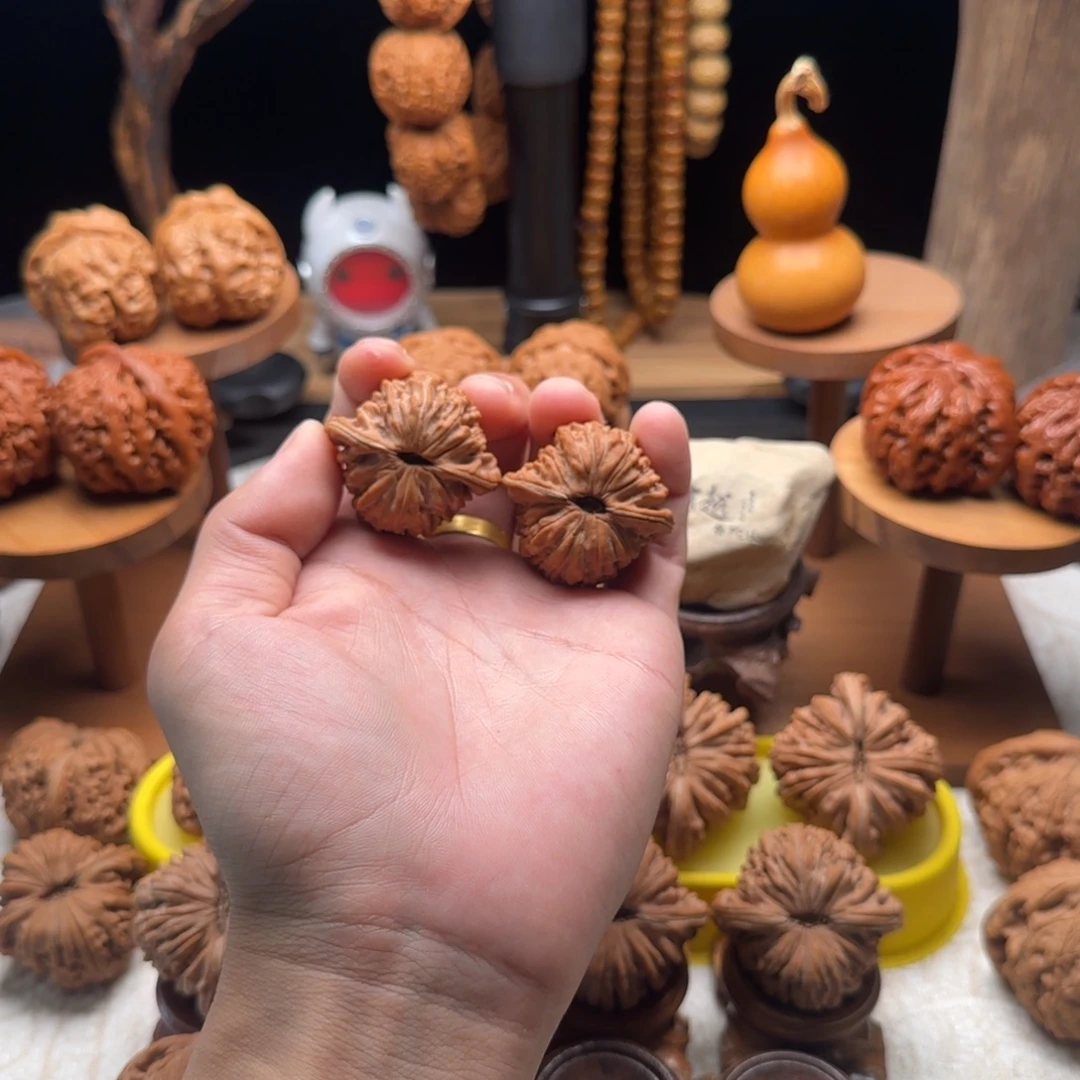 0***1文玩核桃吊坠39蓟县楼