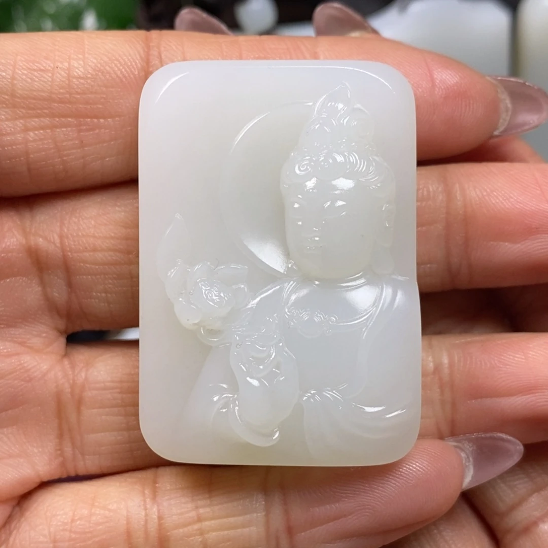 和田玉挂件未镶嵌