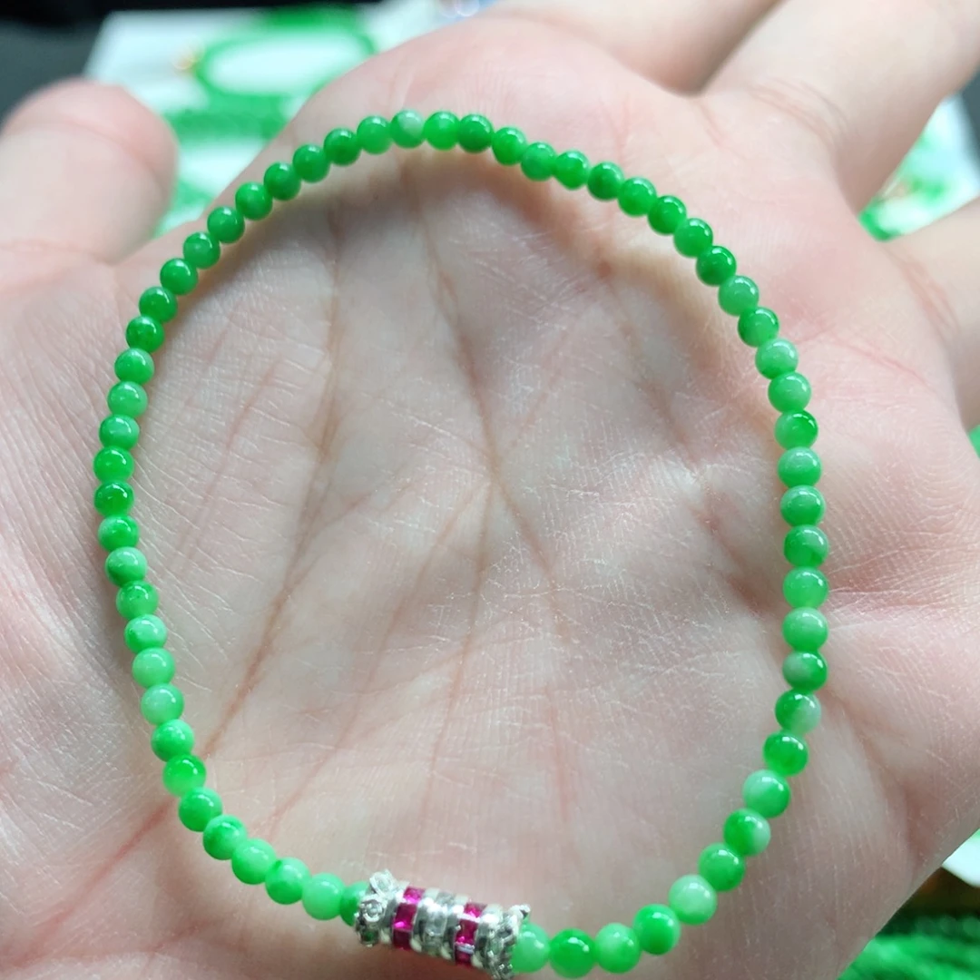 翡翠未镶嵌手链翡翠