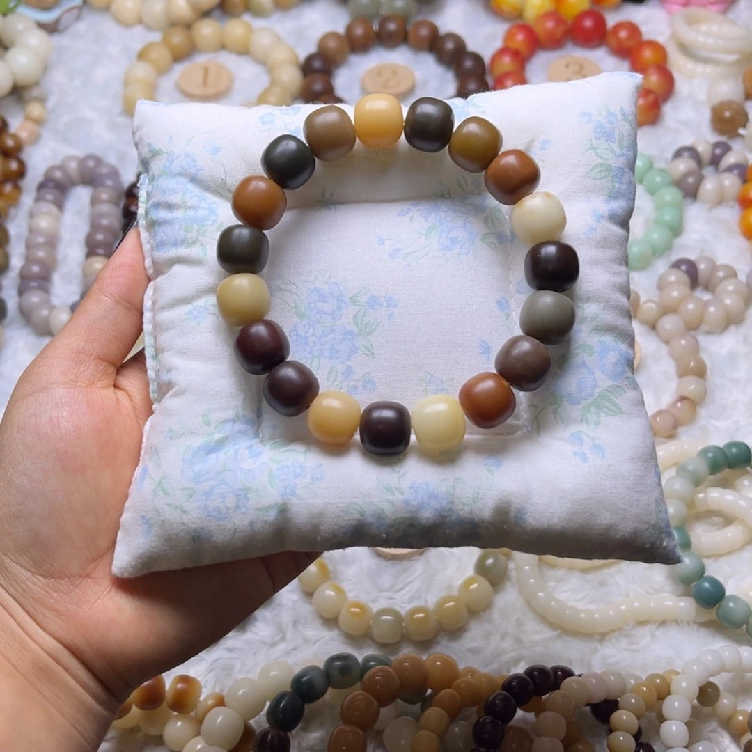 菩提根/象牙果手串852魔法森林个别有瑕