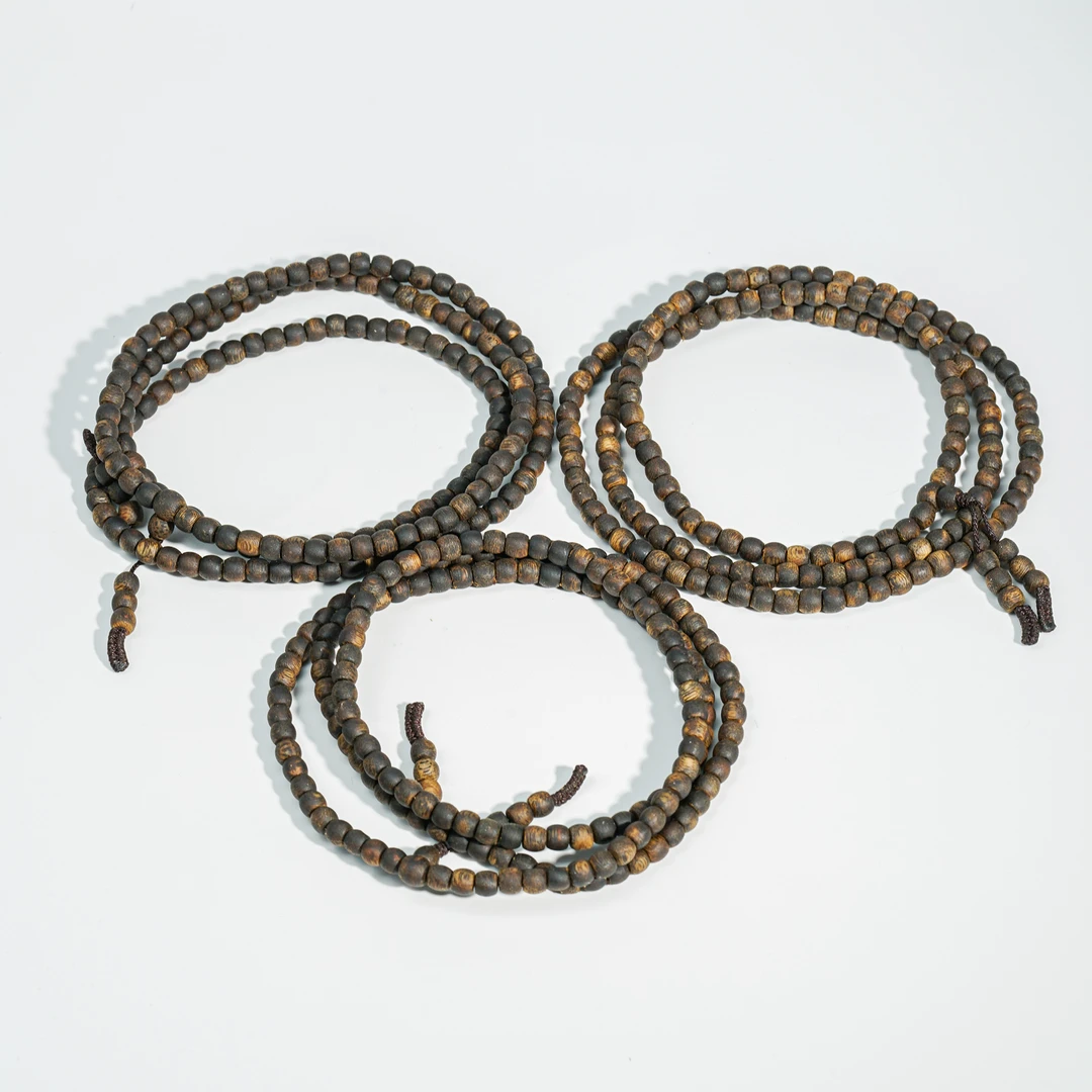 沉香霸王岭沉水沉香桶珠长串5.5mm多样性发货发其一11250529-24