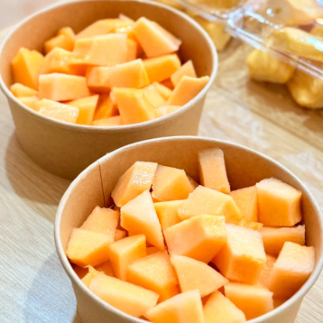 果切同城送海南晓密瓜切盒  脆甜爽口300克海南省