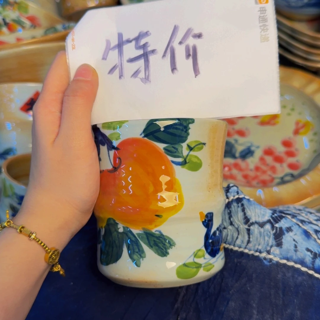 瓷片景德镇陶瓷手工手绘