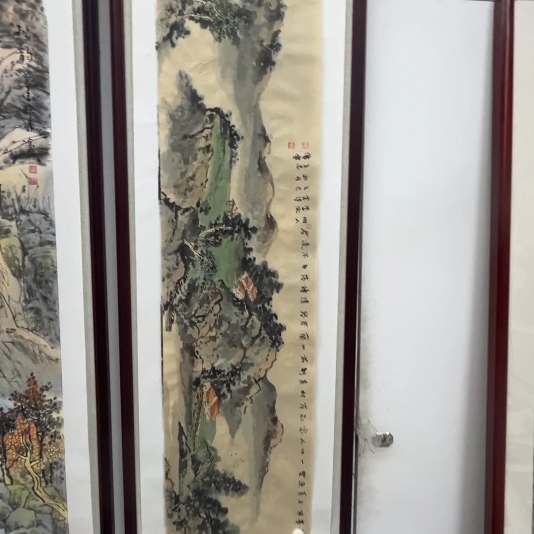 国画绘画作品多次参加