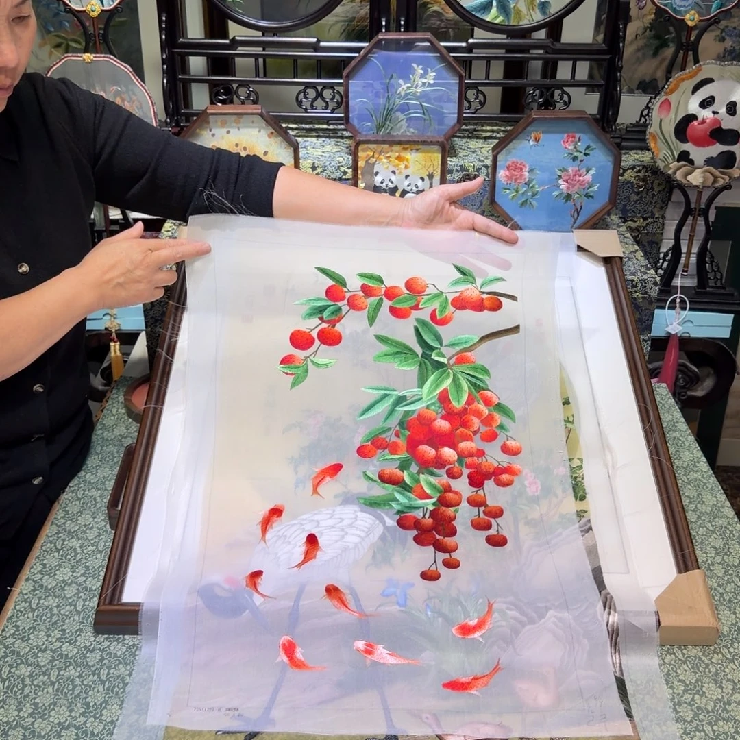 刺绣手工苏绣工艺制作技艺