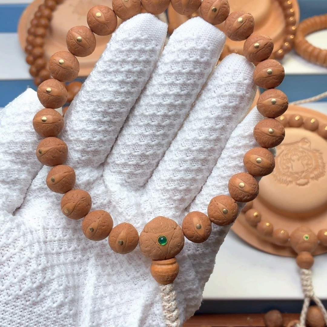 凤眼菩提手串镶嵌铜钉12一物一图21➕3