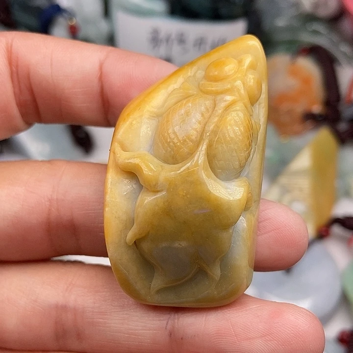未镶嵌挂件翡翠翡翠