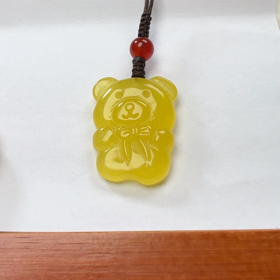 未镶嵌吊坠(不含链)琥珀