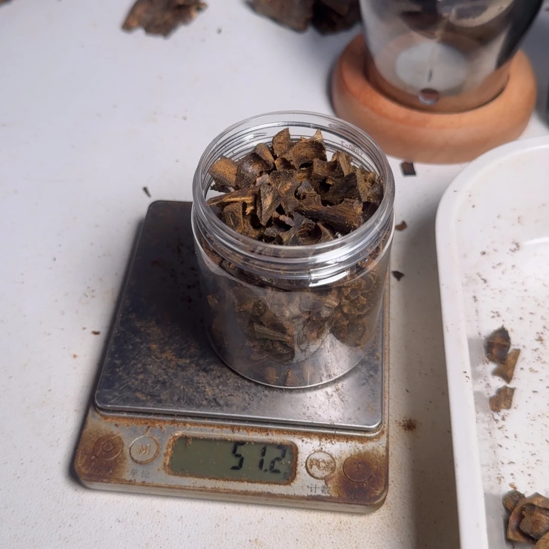 楠木油叶子车珠老料50