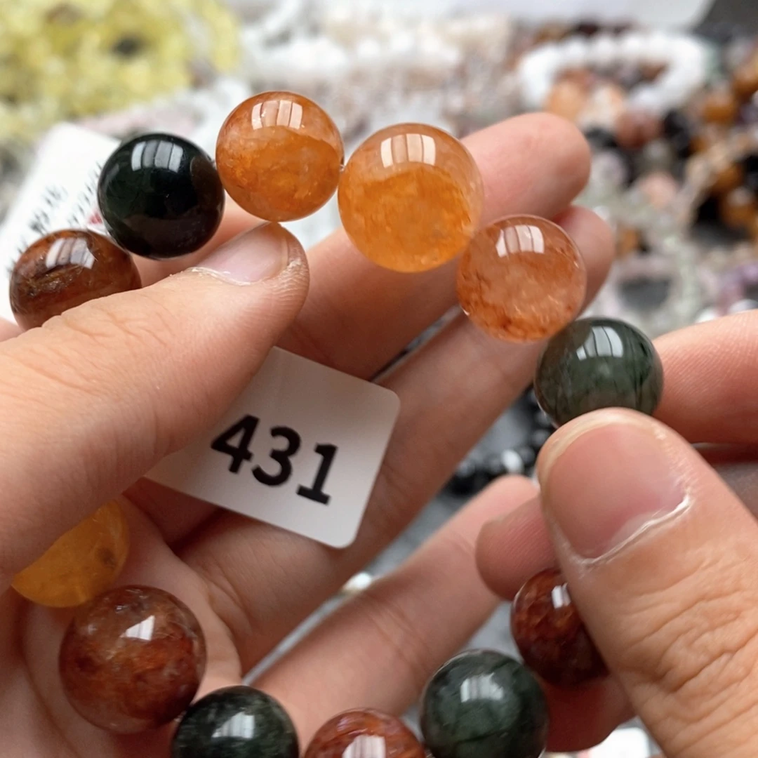 水晶手链未镶嵌多样性