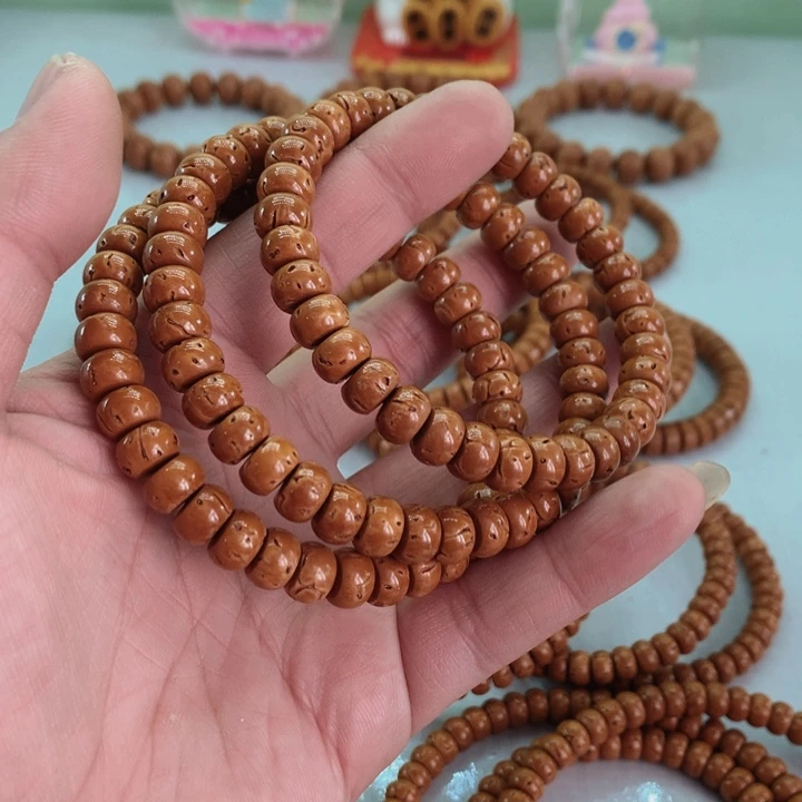 桃核手串精工老型69