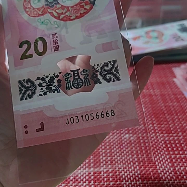 塑料小蛇钞豹子身3105 6668单张