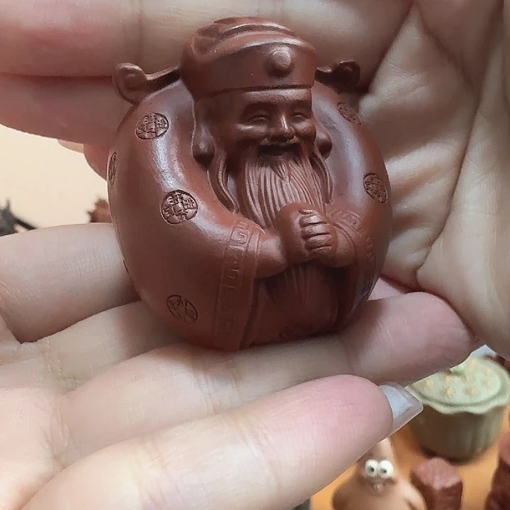 紫砂茶宠小财爷茶宠