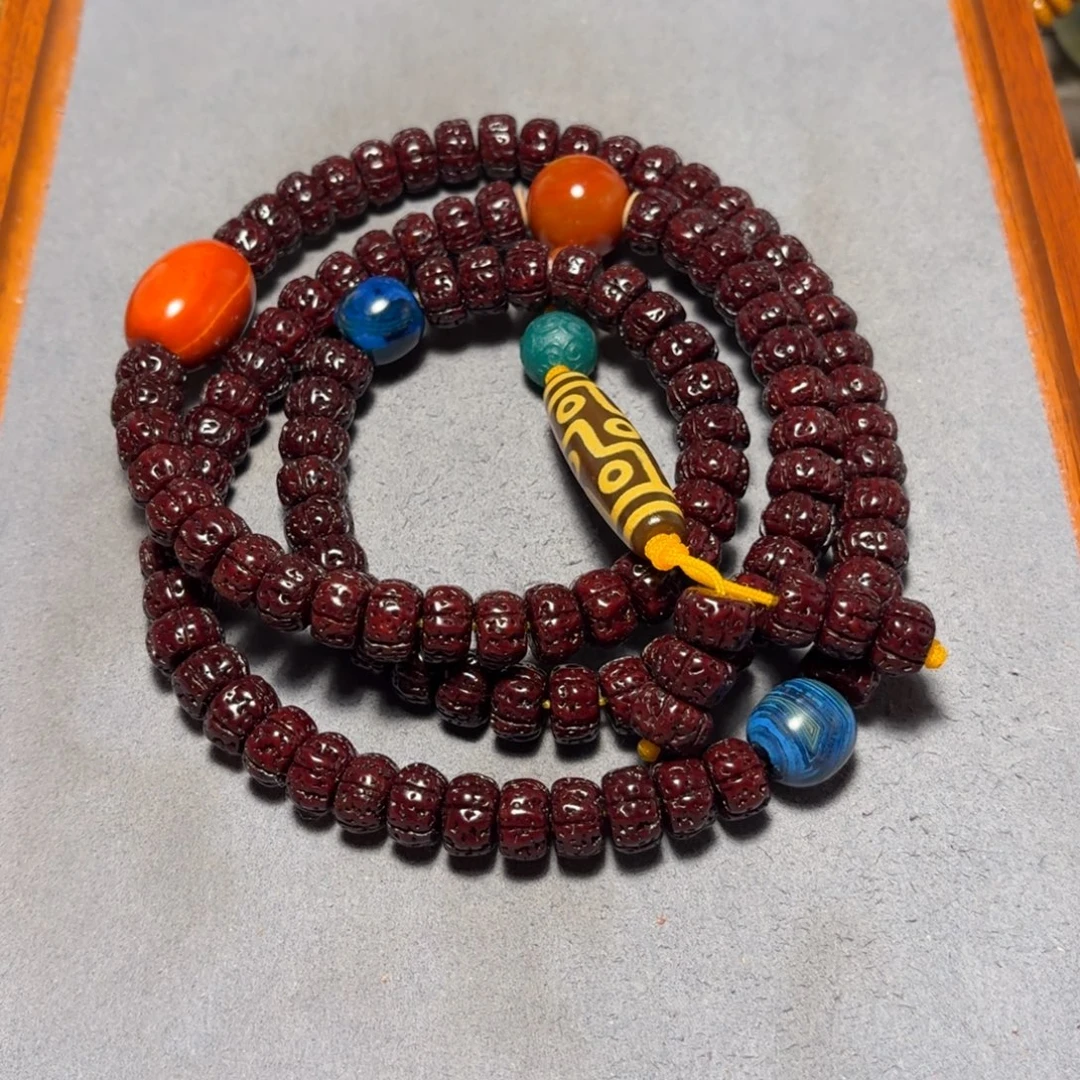 汤***才吊坠金刚菩提一代盘龙12mm