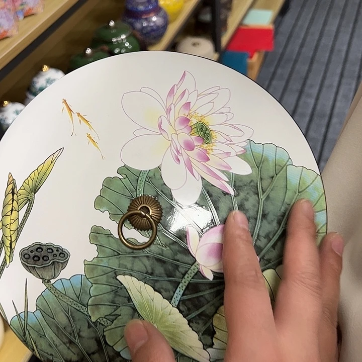 茶叶罐陶瓷家用储物罐瑕疵福利品介意勿拍