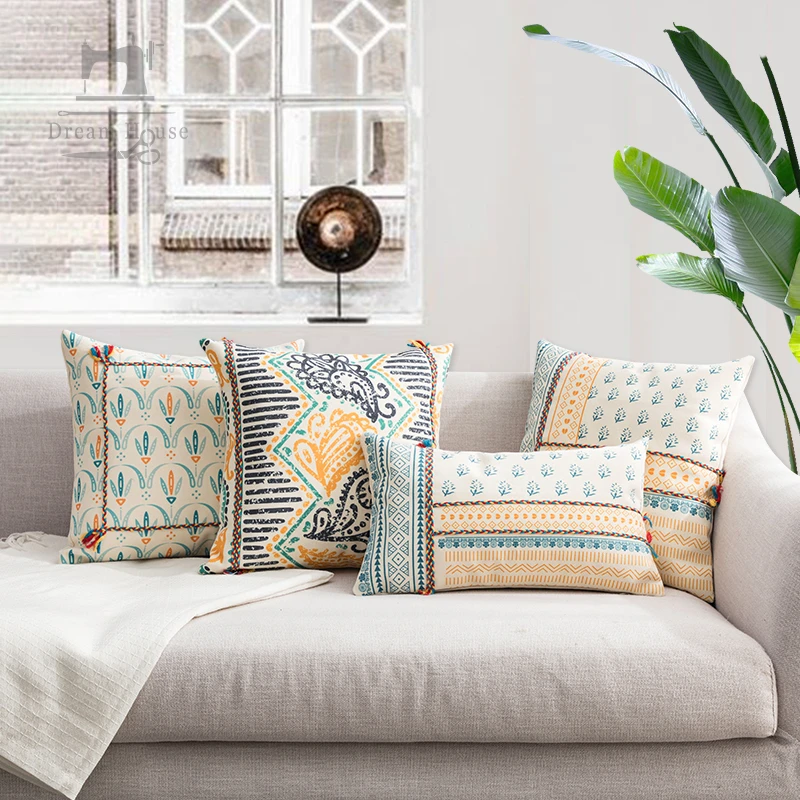 3海棠现代简约北欧抱枕客厅沙发靠垫床上靠枕飘窗台腰靠ins抱枕套