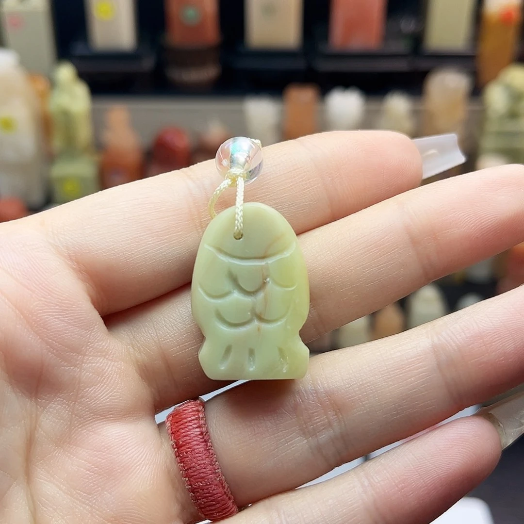 寿山石印石哈*咪刻小葫芦1.1×1.6