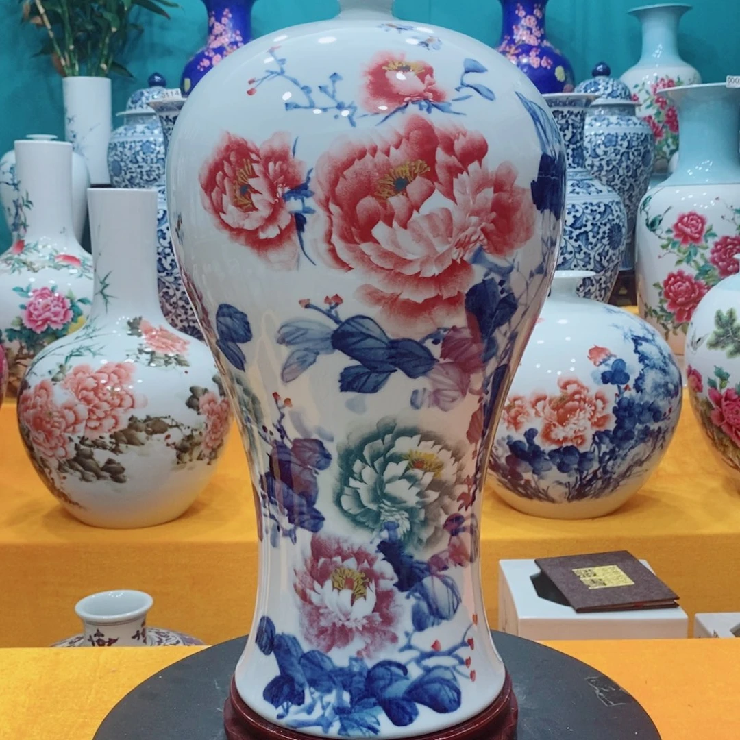 摆件景德镇陶瓷花瓶8