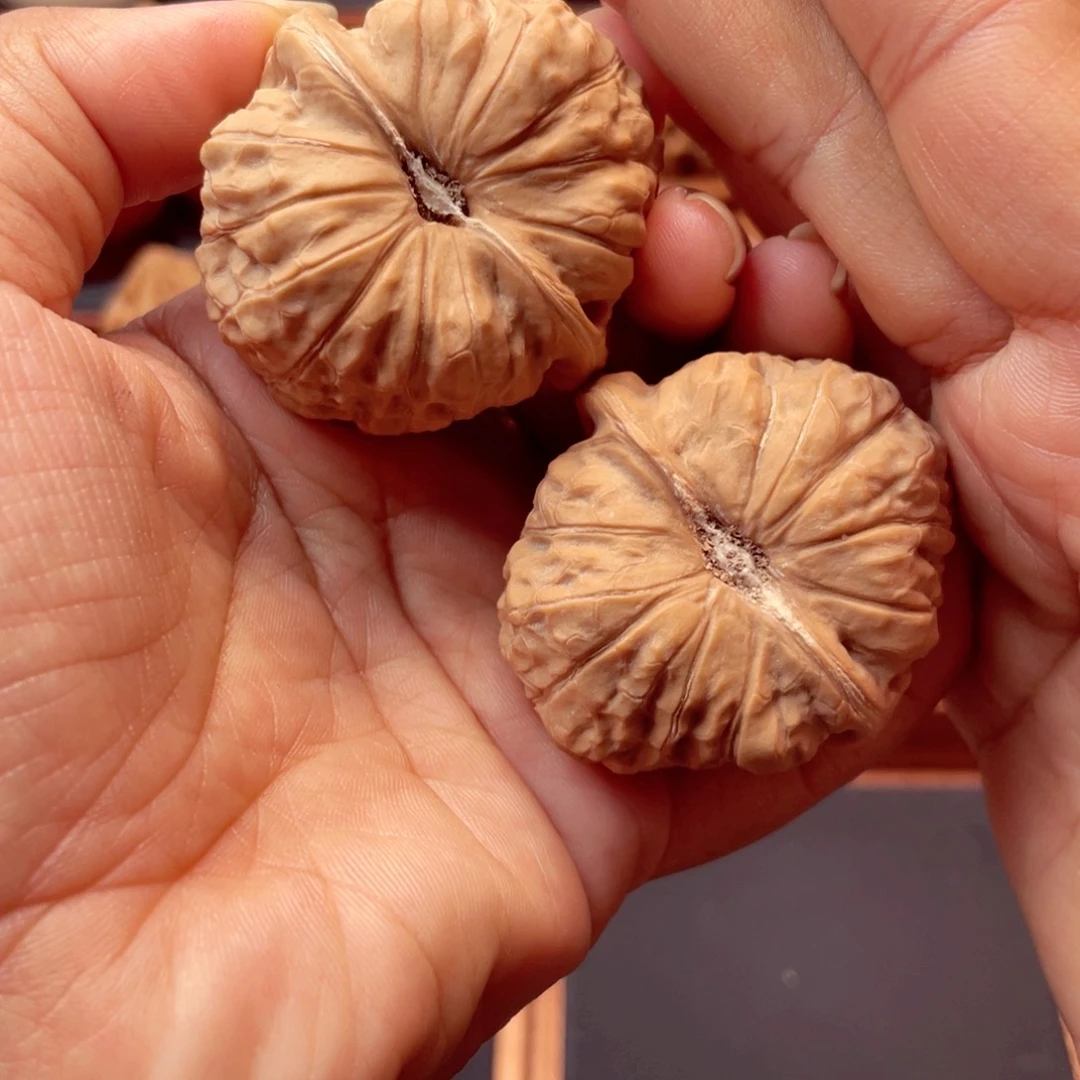 抖***抖文玩核桃把件南瓜墩42