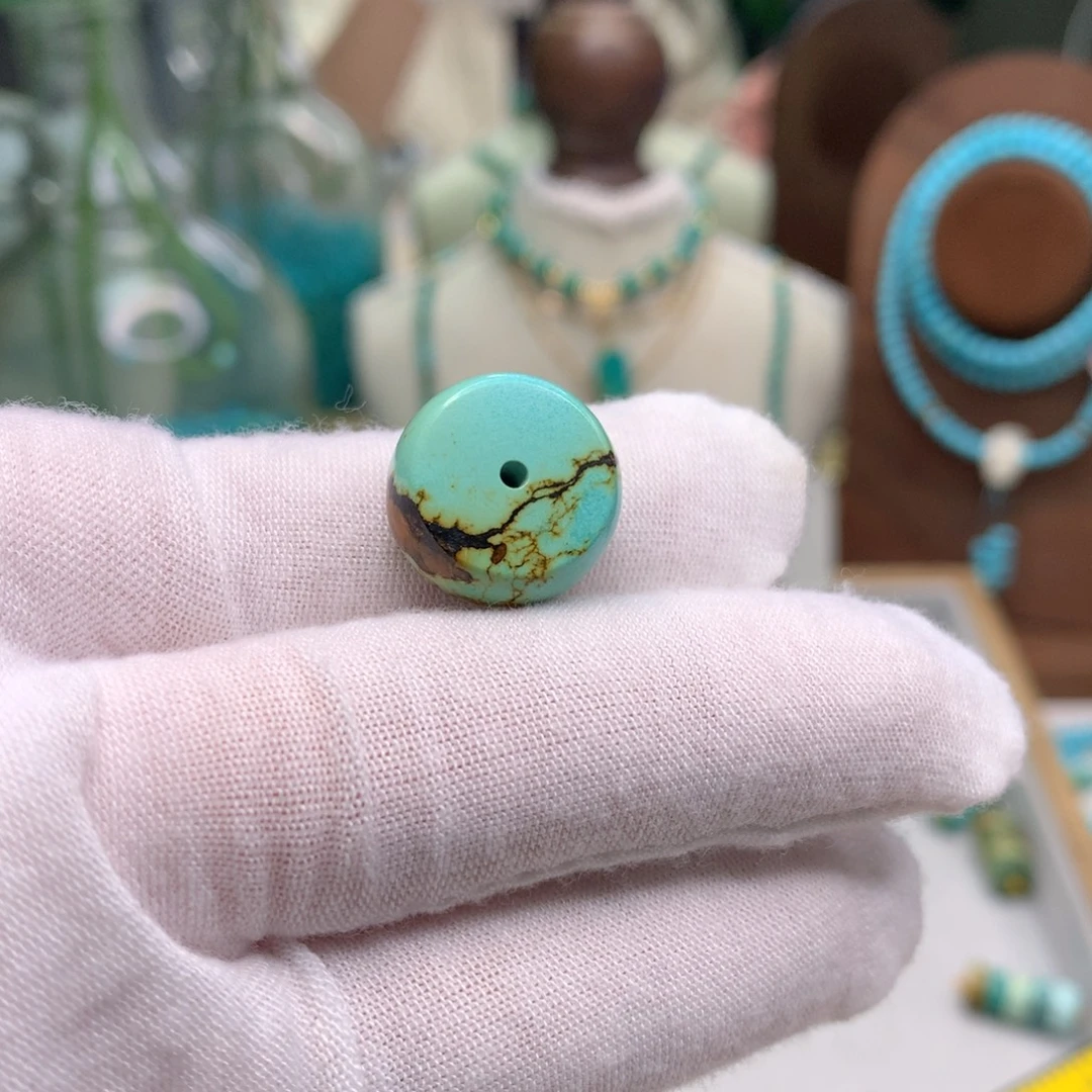 绿松石未镶嵌配饰