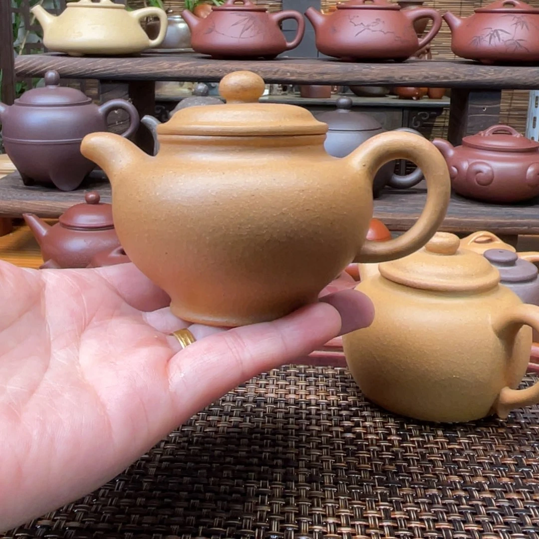 茶壶紫砂宜兴原矿紫砂手工制130