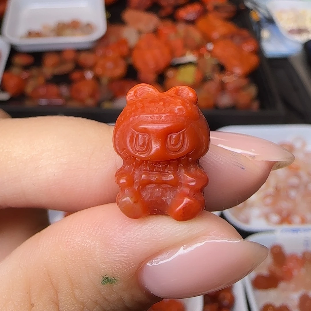 柳***店吊坠(不含链)未镶嵌南红玛瑙