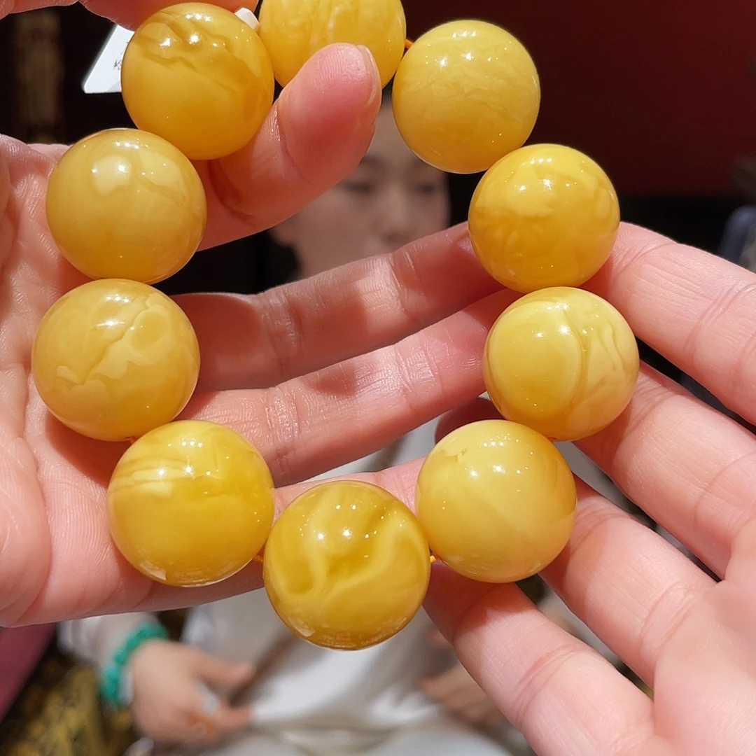 蜜蜡未镶嵌手链蜜蜡