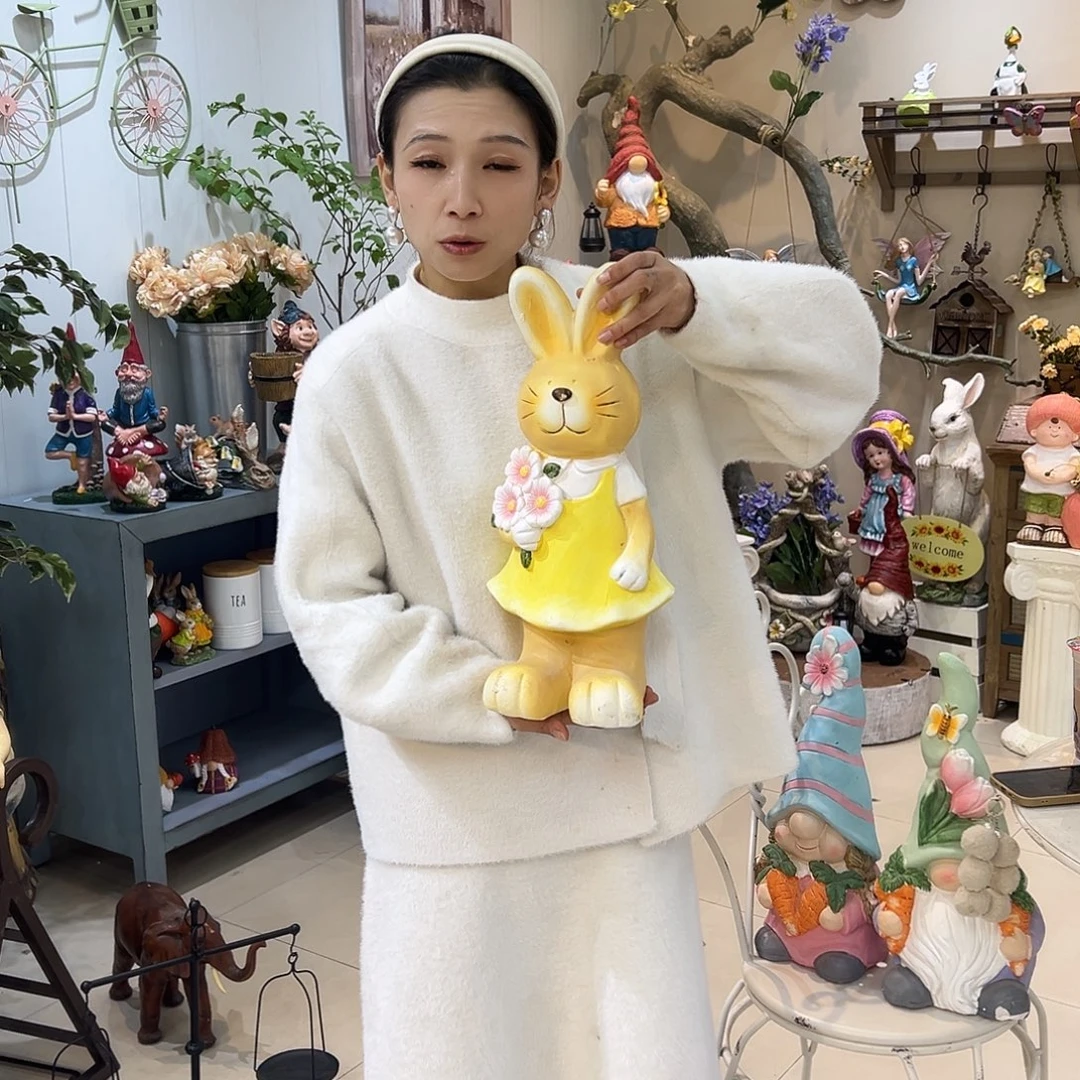 花园摆件红红火火