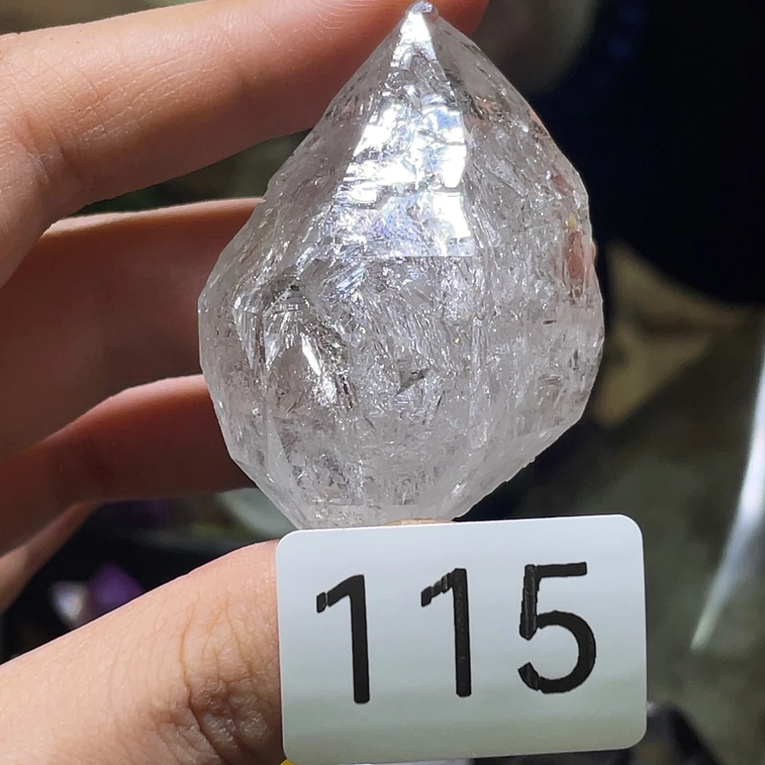 水晶未镶嵌珠宝半成品