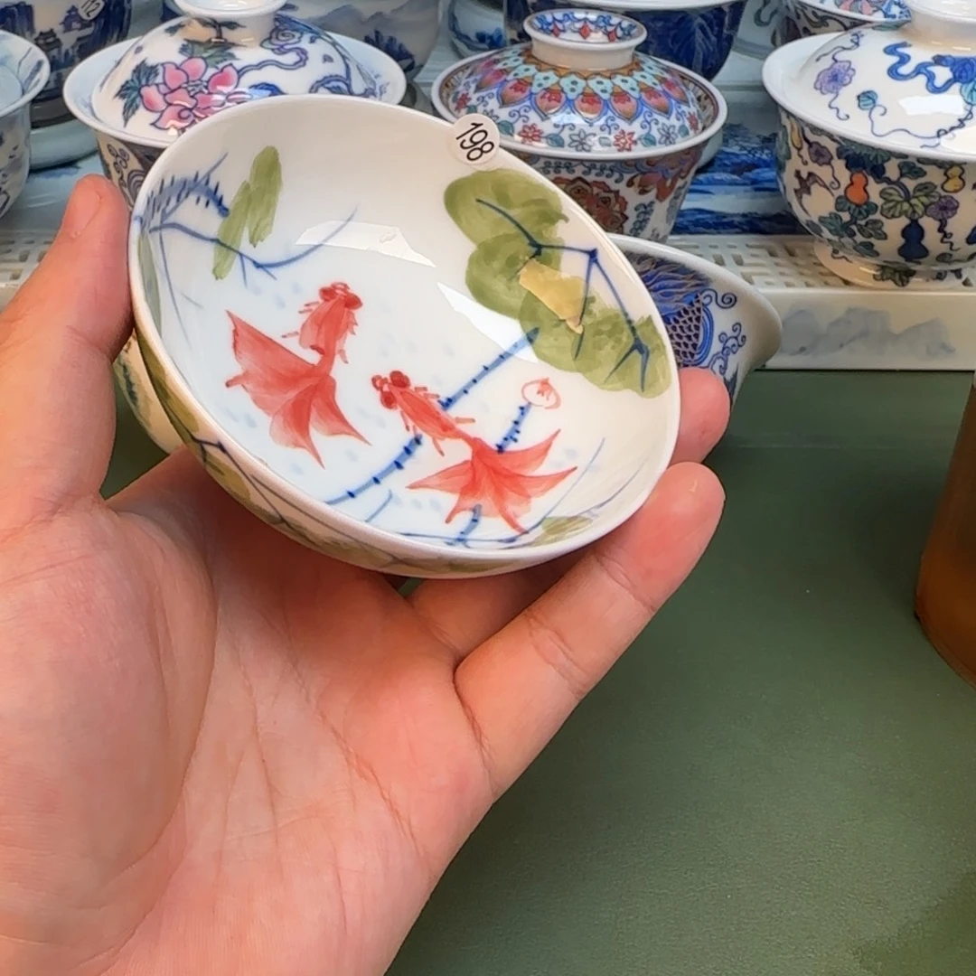 彦祖纯手工手绘茶具198