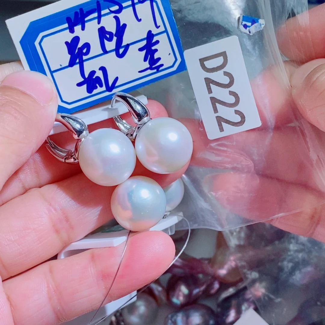 请***姐银S925镶嵌其他淡水珍珠