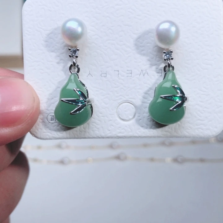 未镶嵌耳饰淡水珍珠