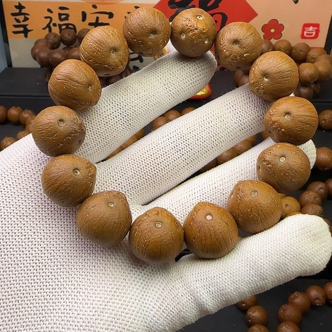 紫金鼠手串18精品纯圆边度同尺