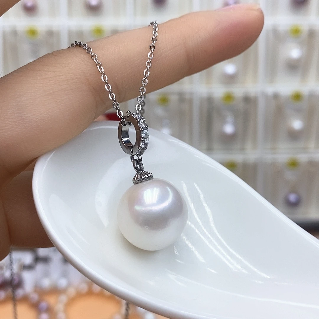 淡水珍珠合金颈饰
