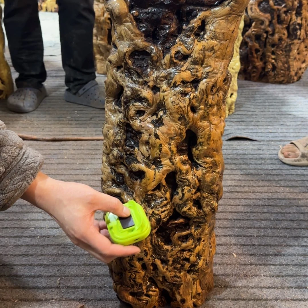 咖***喱龙纹鸡心枣木手工艺品