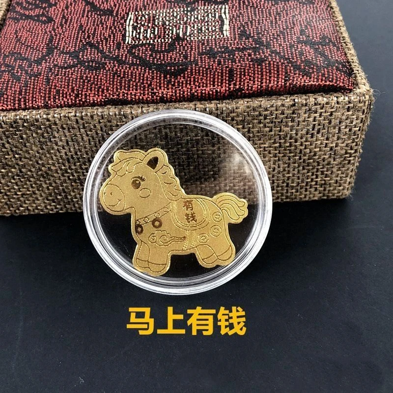 2026年爆款创意马上有钱暴富手机越来越好手机贴纸马年随手礼