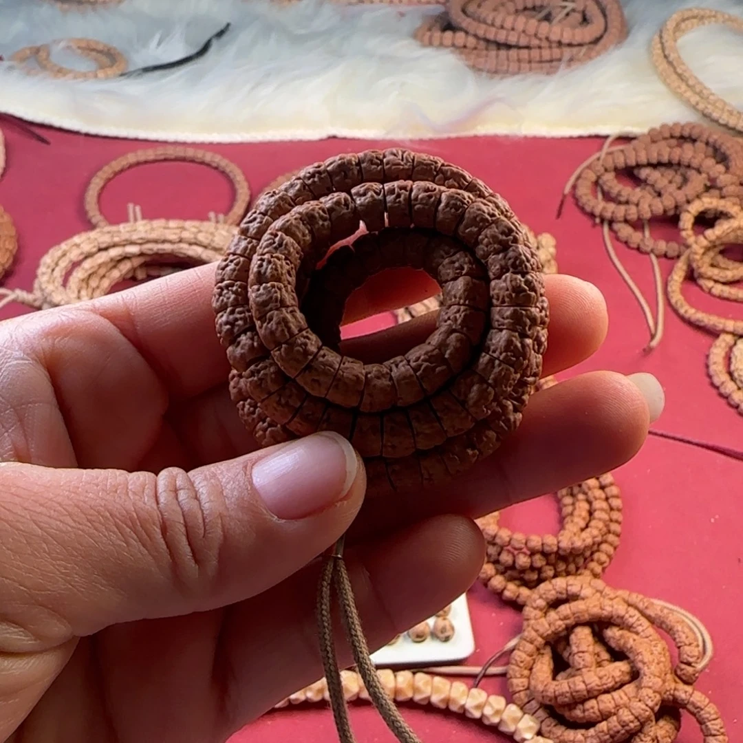 柏香籽/百香籽把件佛手大肠