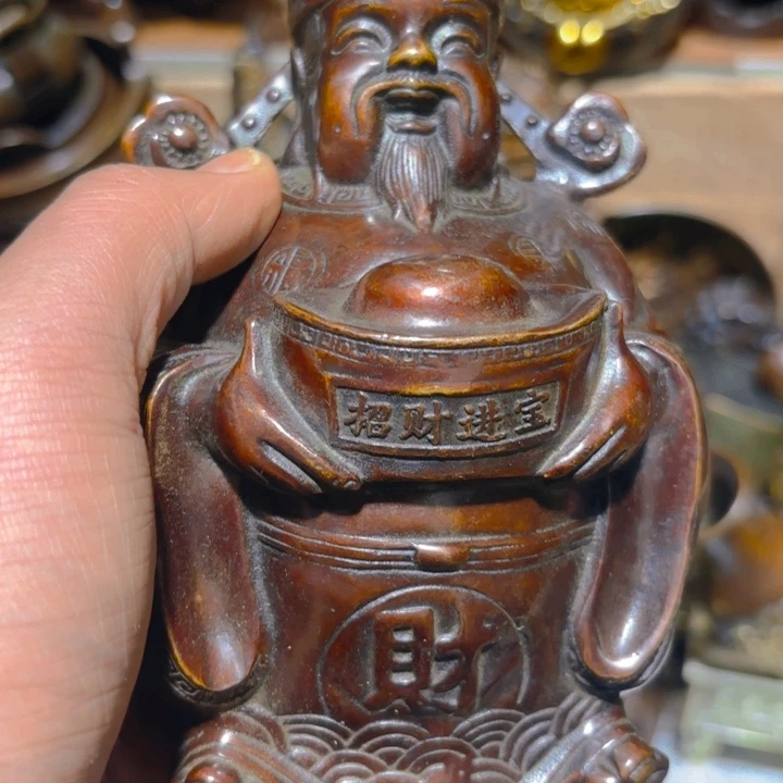 铜的。全清了。一件不留！不磨叽