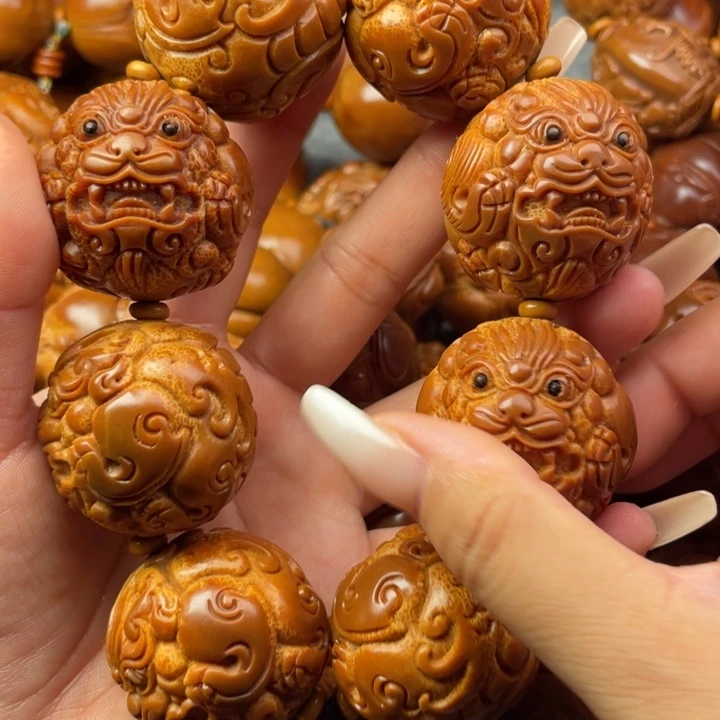 想***海橄榄核吊坠橄榄核手持